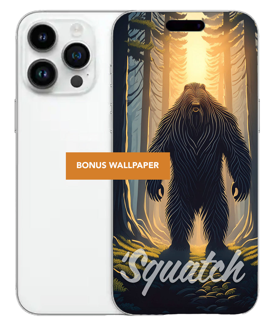 Sasquatch Is Out There Digital Print