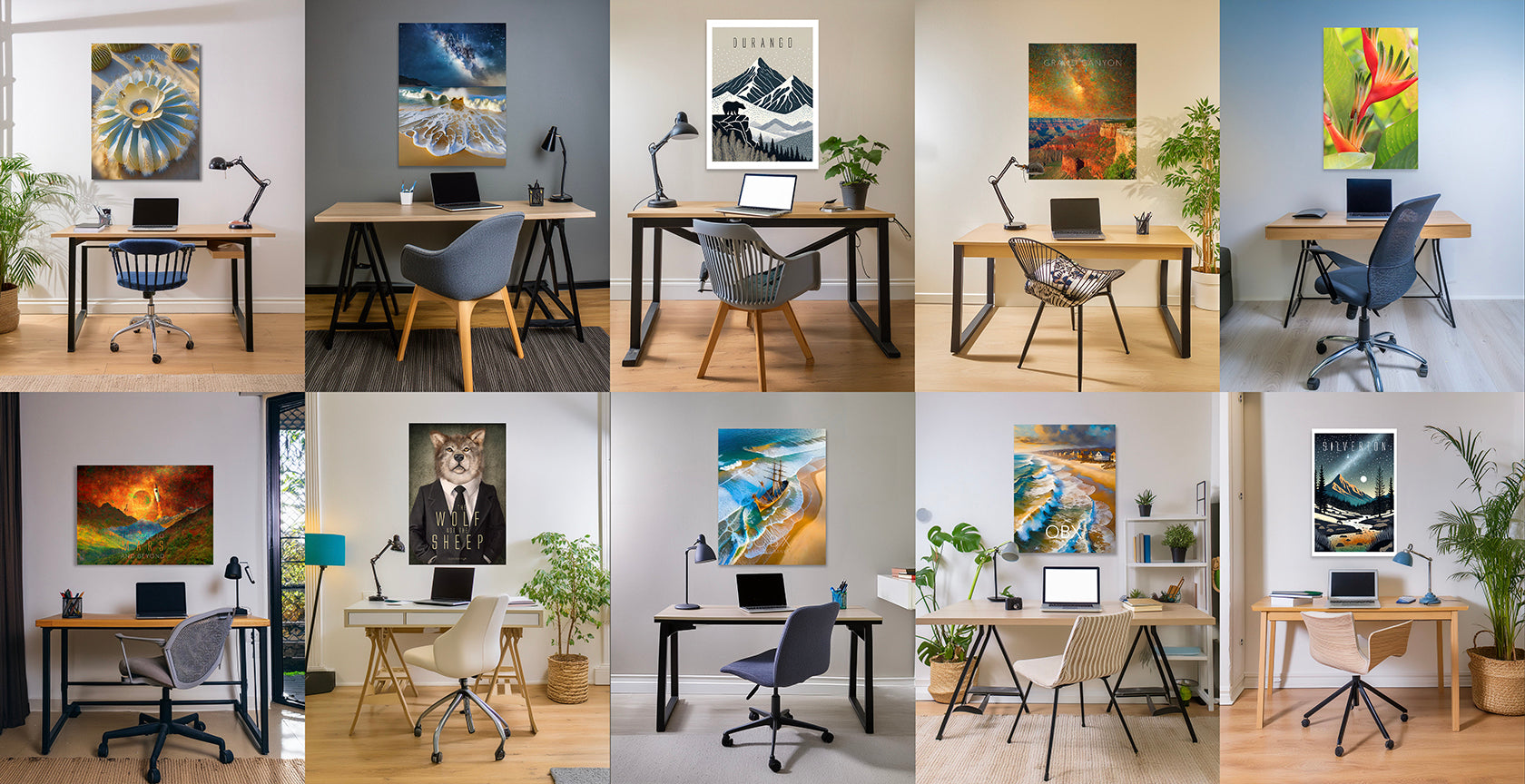 Download Poster Art Office Examples