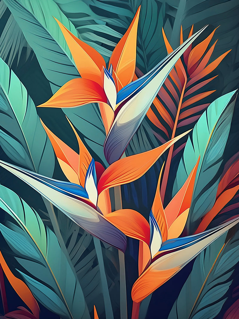 Hawaiian Bird of Paradise 5 Digital Print