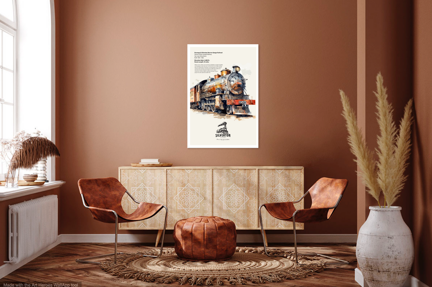 Durango & Silverton Narrow Gauge Train Digital Print