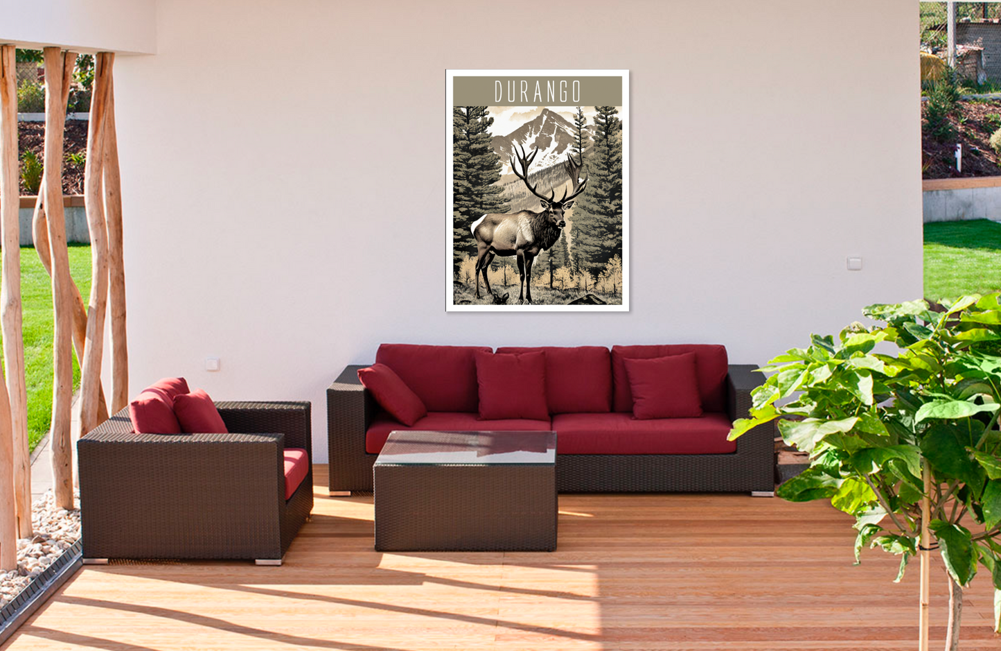 Durango Elk Sentinel Digital Print