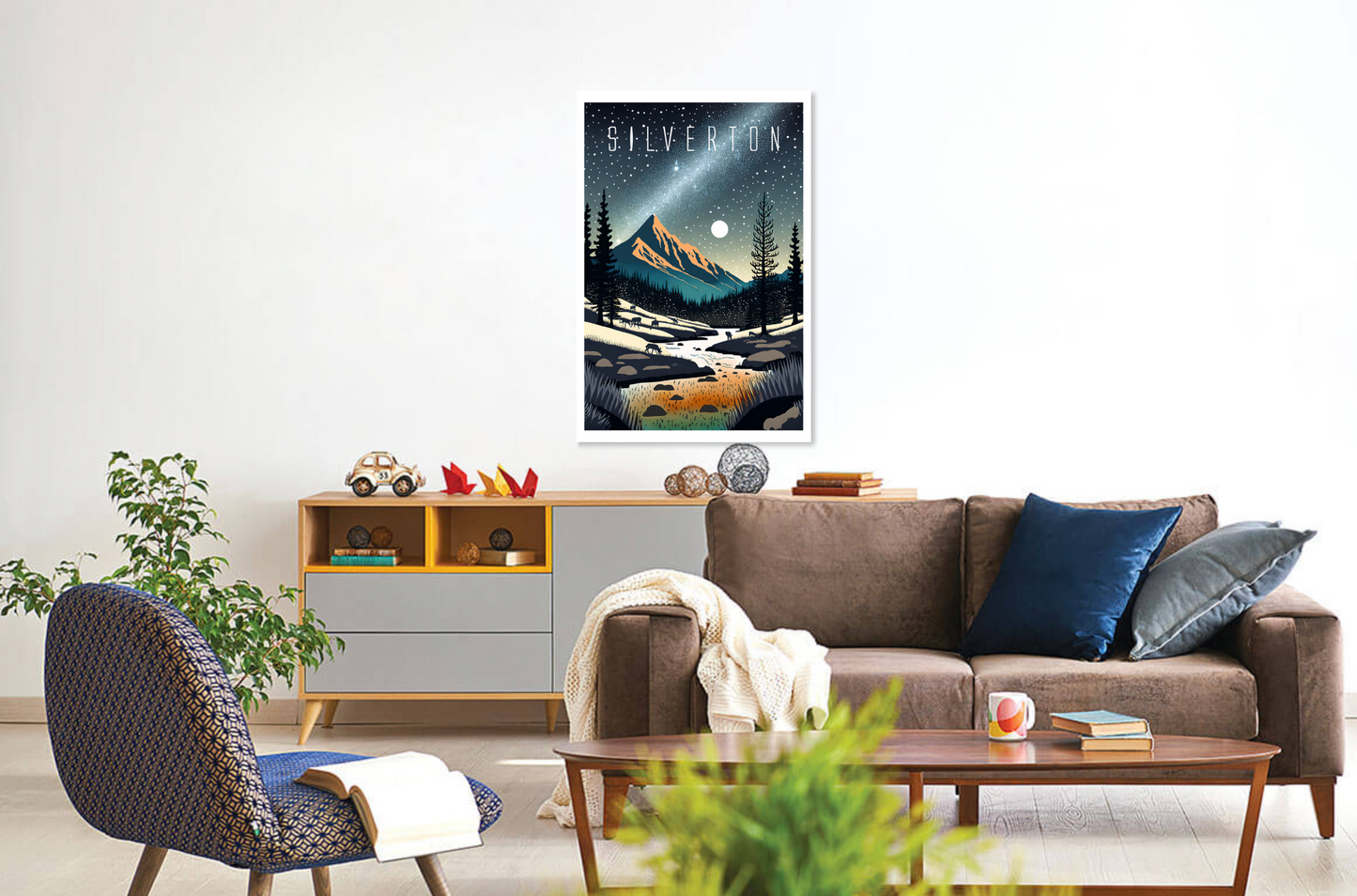 Download Poster Art Silverton CO Mountains 2