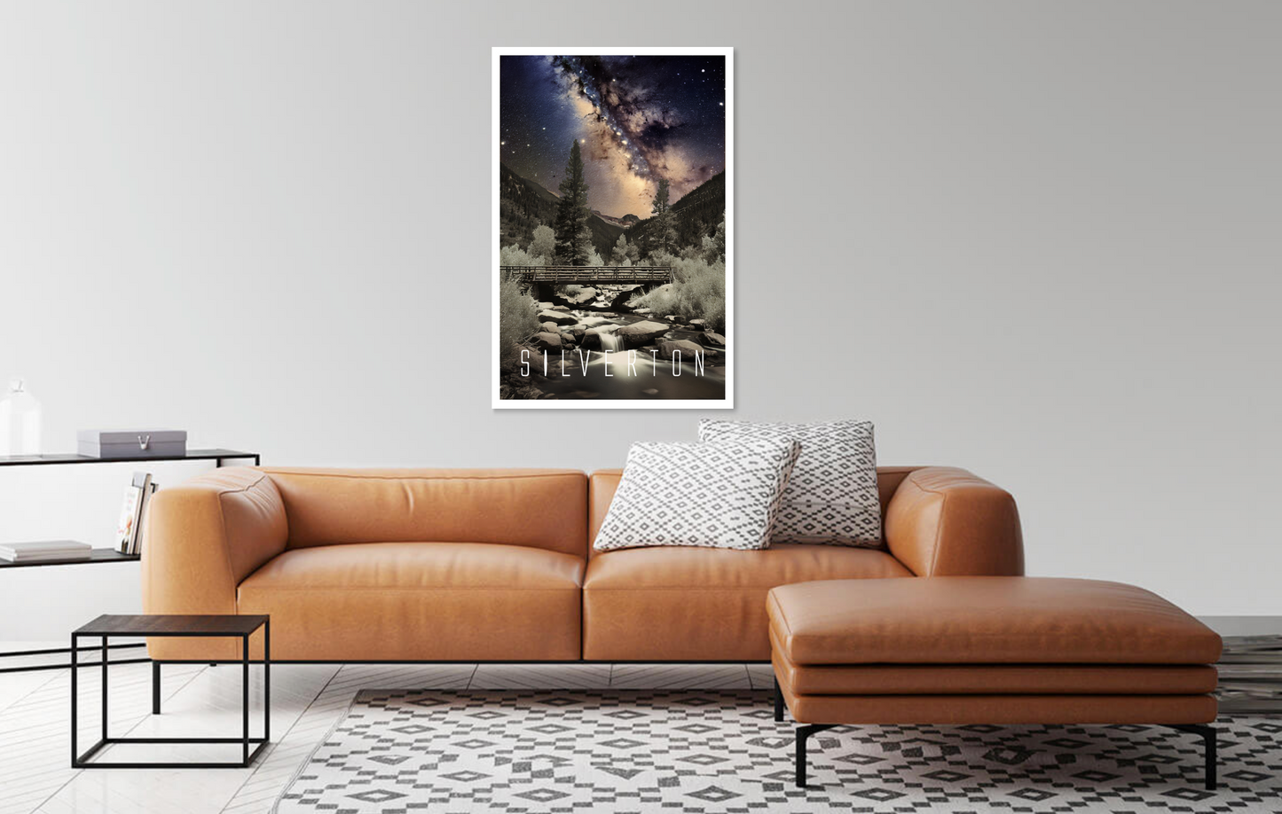 Download Poster Art Silverton CO Milky Way