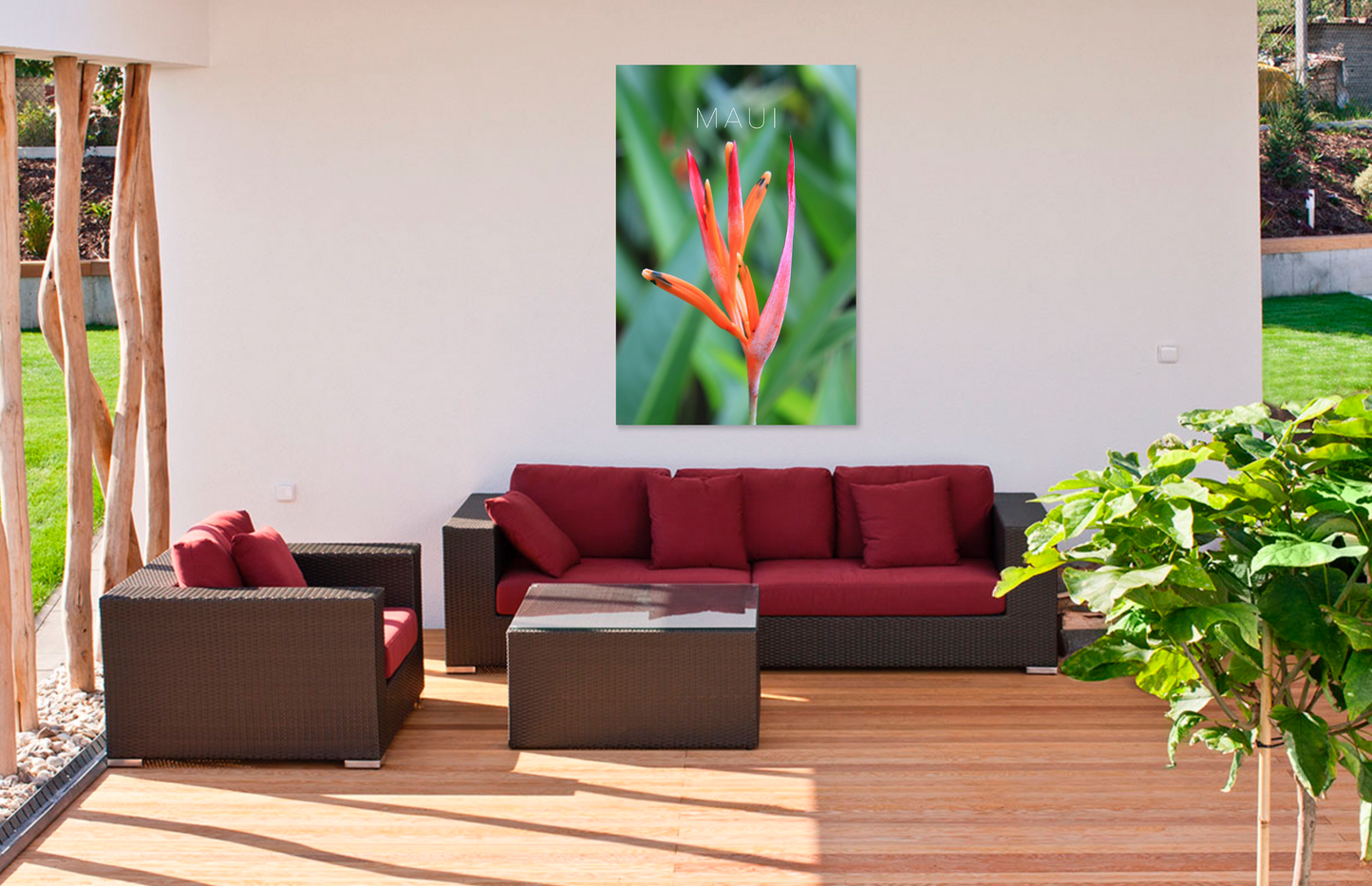 Download Poster Art Maui Patio 1