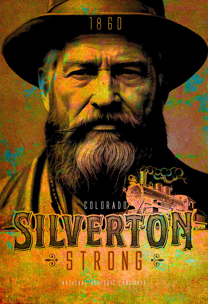 Silverton Miner Digital Print