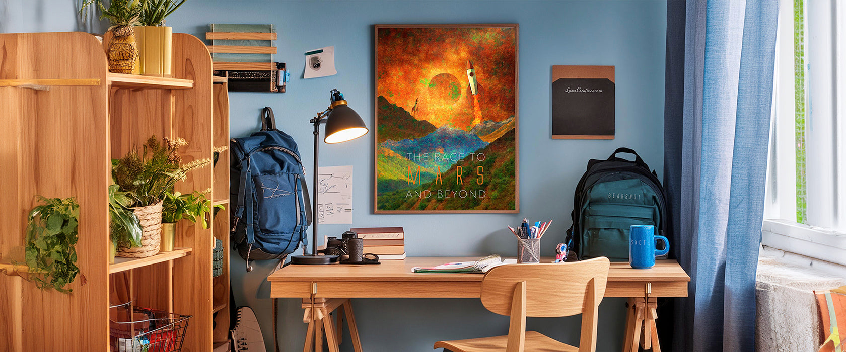 Download Poster Art Dorm Room Example 1