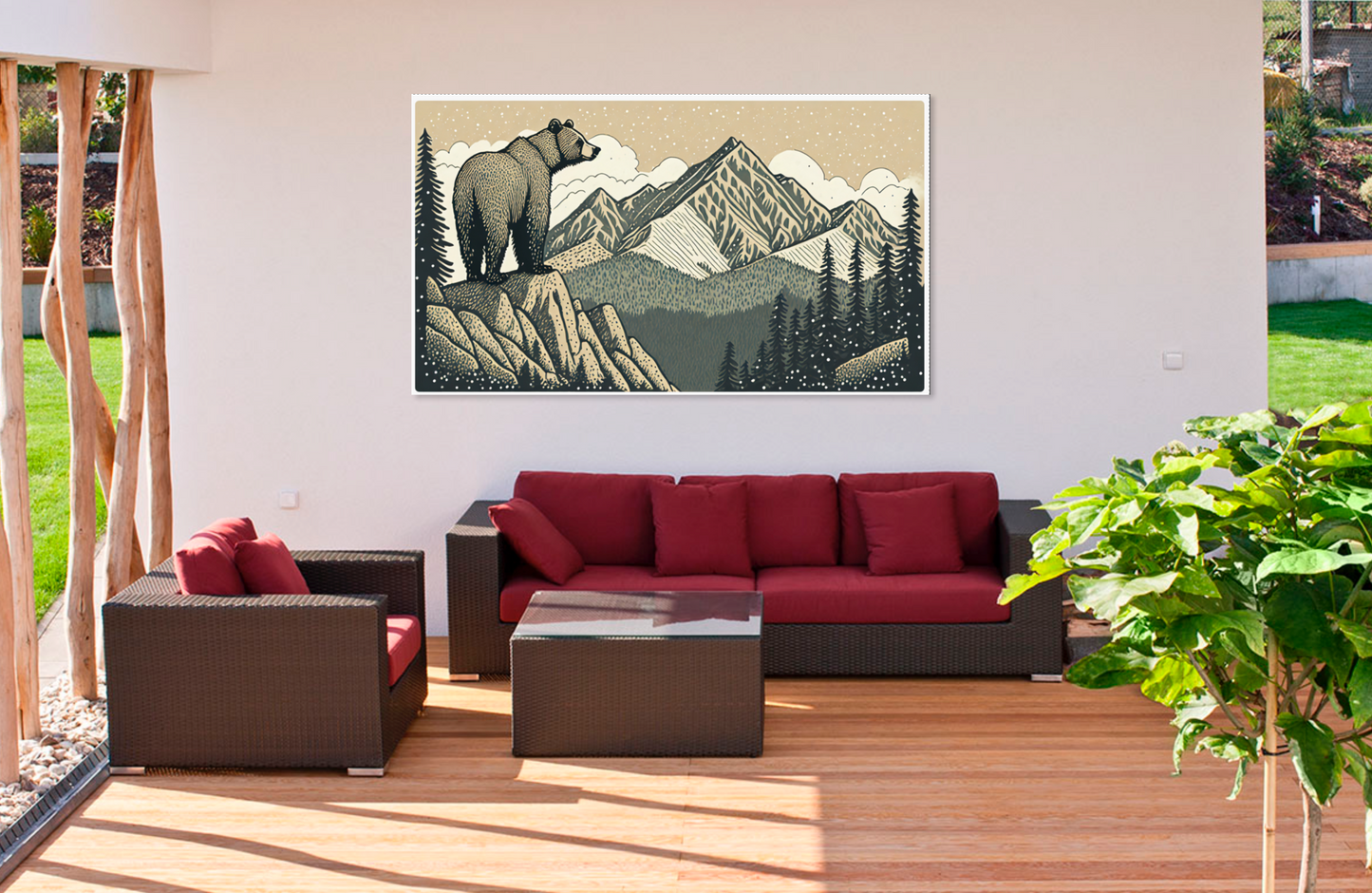 Guardian of the Rockies Digital Print