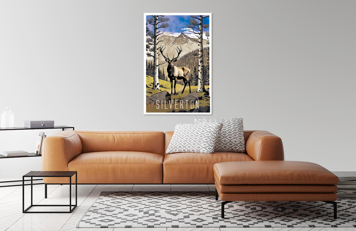 Silverton Elk Sentinel Digital Print