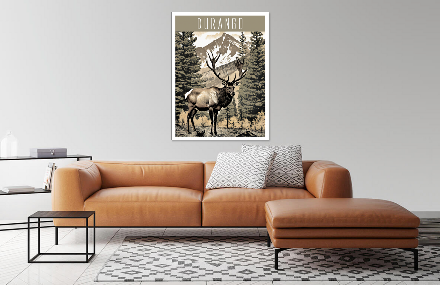 Durango Elk Sentinel Digital Print