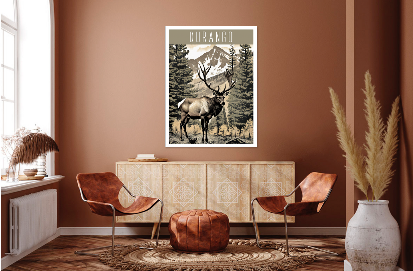 Durango Elk Sentinel Digital Print